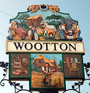 The Wootton sign March 2012